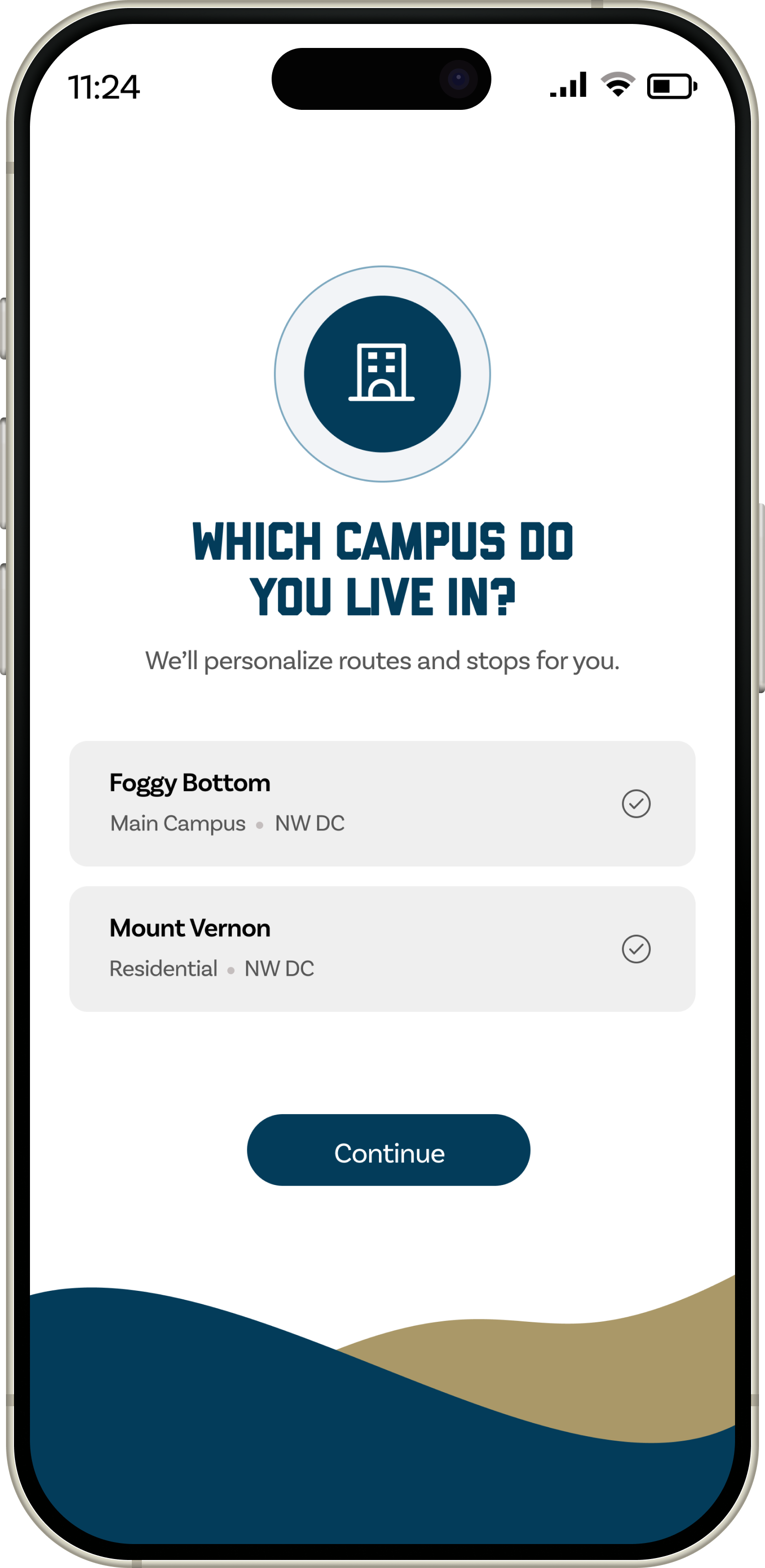 Onboarding, screen 6