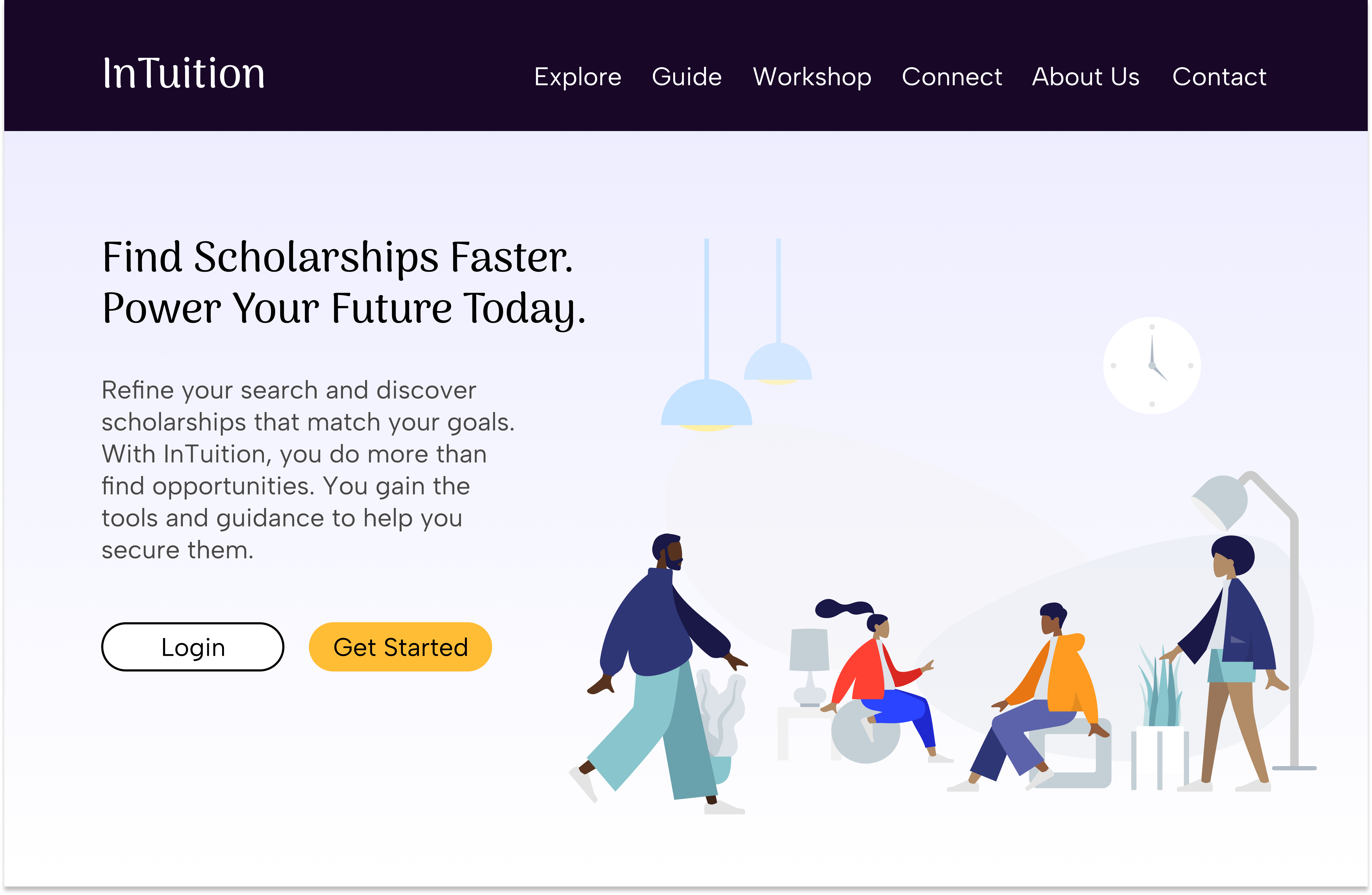 InTuition reusable student profile dashboard