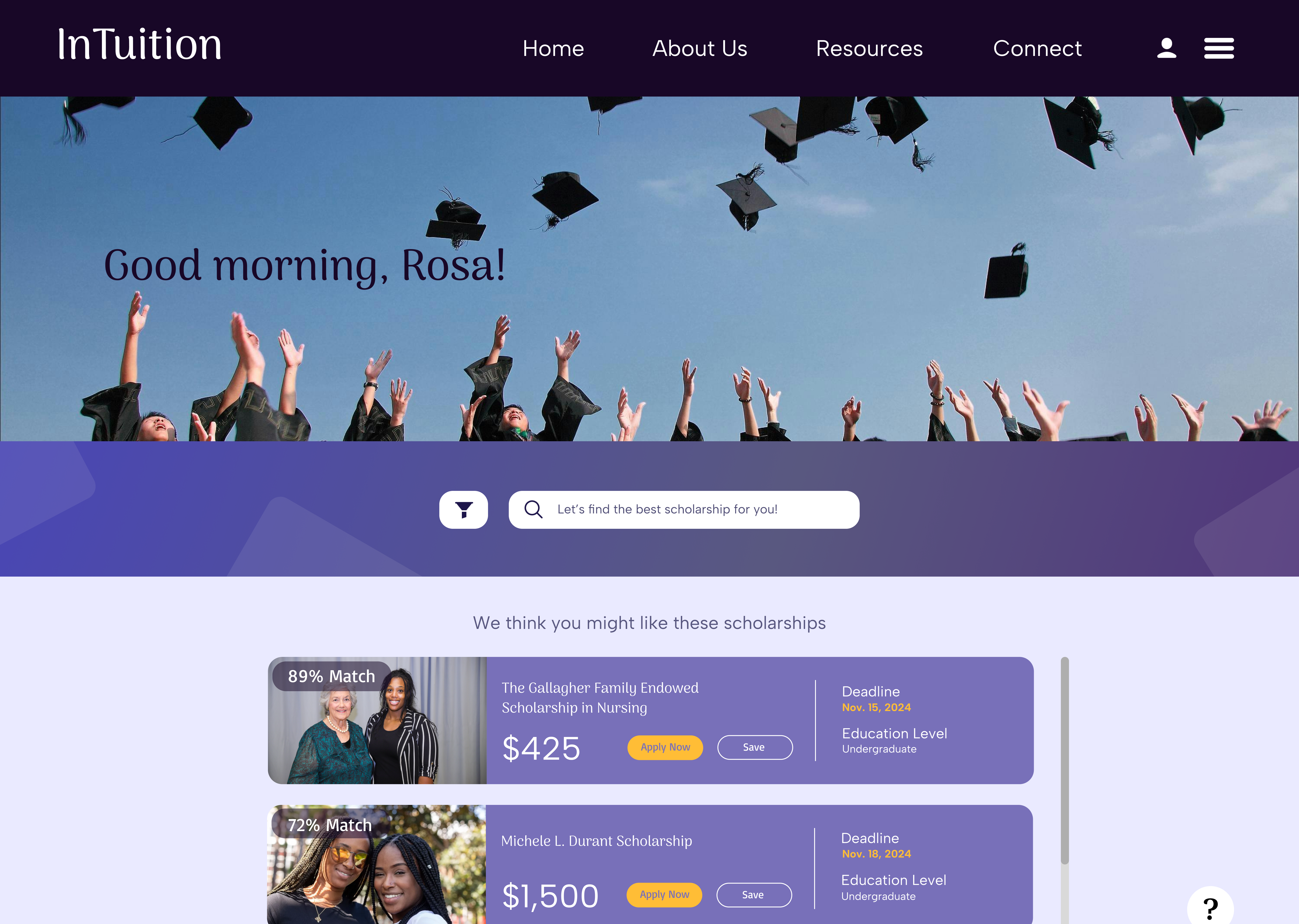 Prototype, After sign up